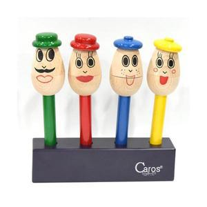 국산 에그 패밀리 캐스터네츠 4개 1세트 DS-DOLL-C