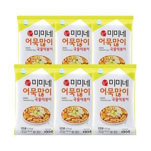 미미네 어묵많이 국물떡볶이 6봉