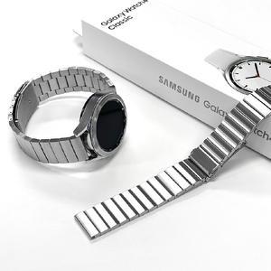 지바 갤럭시 워치 5 4 3 전용 링크 브레이브 슬릿 스트랩 40mm 42mm 44mm 45mm 46mm 호환 프로 클래식 메탈