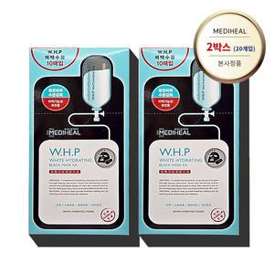 메디힐 W.H.P 미백 수분 블랙 마스크팩 EX 25g 2BOX (20개입)