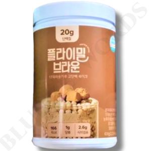 플라이밀 대용량 단백질 쉐이크 브라운 미숫가루맛 630g 2주분