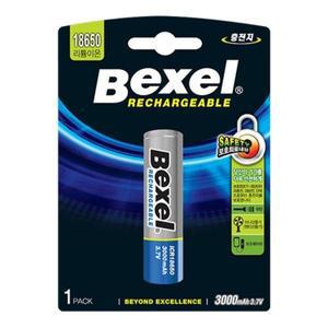 벡셀 리튬이온전지 18650 3000mAh 3.7V