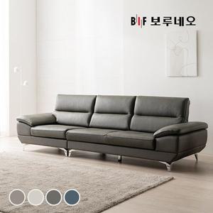 [신세계라이브쇼핑]BIF보루네오 디에르 해브 천연통가죽 3.5인 소파