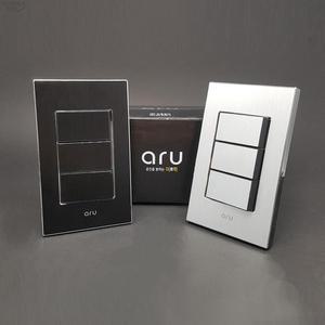 아루 1로 3구 스위치 ARU 1로 3구 1개용 MASH-01031 스위치 자재