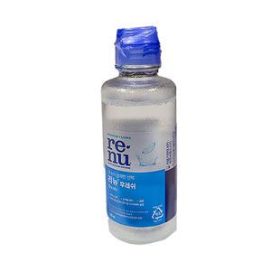 리뉴 후레쉬 렌즈 세정제 세척액 120ml 관리 소독 여행용 휴대용 작은사이즈 1개