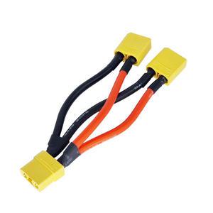 (XT90-FM10)   XT90 배터리 병렬연결 실리콘 커넥터 케이블 10AWG