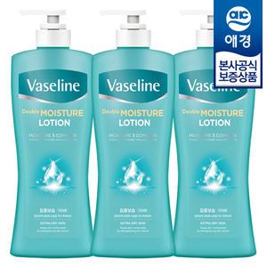 [애경] 바세린 더블 모이스처 로션 450ml x3개