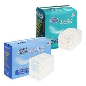 더뽀숑 (The뽀숑) 프리미엄 밤새안심 패드세트 (울트라 와이드 속 1+프리미엄 겉 1)