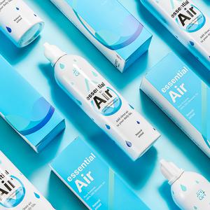 [6개]지리에어 프리미엄 청정공기 산소캔 공기캔 대용량 에센셜에어 645ml
