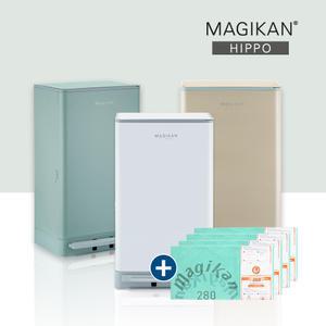 매직캔 히포27L+리필4개(기본리필포함5개)/MH280/냄새차단/듀얼락시스템