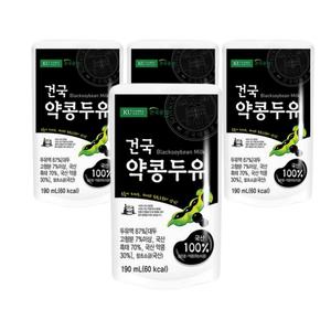 건국유업 약콩두유 190ml 60개