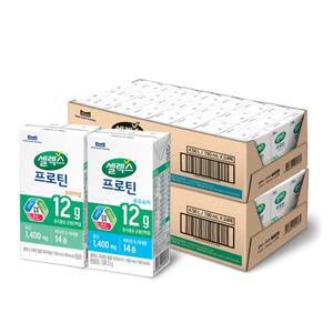 [셀렉스][본사직영] 마시는 프로틴 음료 혼합구성 190ml x 48입(오리지널24+로우슈거24)