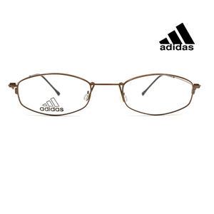 아디다스 초경량8g A850-6052 티탄 메탈 고도근시 돋보기 알작은 얇은 가벼운 안경테 - 브론즈