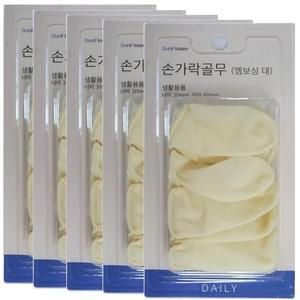 [HYD8G325_51AG]한양 라텍스 손가락골무 대 미끄럼방지