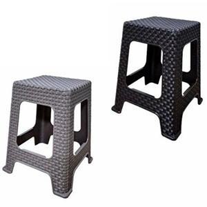 [셀러허브 패션][JHQST6CM_52AI]파라솔 이동식 사각 라탄 플라스틱 4P세트