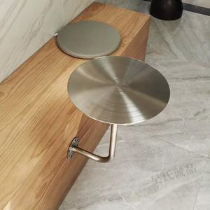 카페 벽고정 테이블 티테이블 45cm 40cm 높이 스테인레스 인테리어 주방 고정 원탁