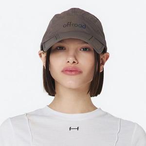 [오프로드][OFFROAD] 유니 오프로드 패커블 캡 (그레이시 브라운)_5LG7414