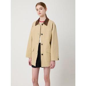 [CC콜렉트](신세계 사우스시티)[씨씨콜렉트]  [C-Exclusive]코듀로이 칼라 워크 자켓  C251MSJ101