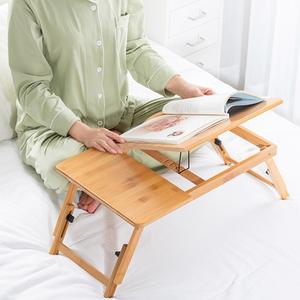 각도 조절 뱀부 다용도테이블 노트북테이블 사이드테이블 미니테이블 좌식테이블 침대테이블 티테이블