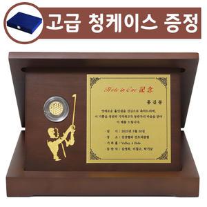 순금 골프 상패 1g 샷 싱글패 이글패 홀인원 기념패