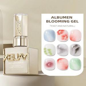 수채화 네일 아트용 15ml 달걀 흰자 블루밍 젤 투명 그라데이션 확산 젤