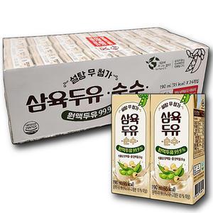 삼육두유 순수 제로슈가 190ml 24입
