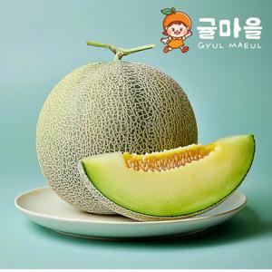 귤마을 보자기포장 국내산 머스크 메론 4-5통 8kg내외