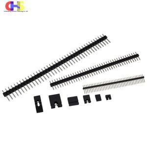 10-100pcs 1.27mm 점퍼 덮개 핀헤드 회로 블록 PCB 보드 단열 공동 커넥터