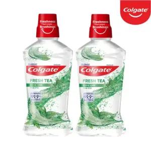콜게이트 가글 마우스워시 후레쉬 티 750ml 2개
