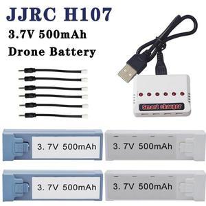 JJRC H107 배터리 용 3.7V 500MAH 드론 미니 Lipo 예비 부품 기존 액세서리
