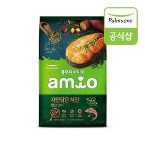풀무원아미오 강아지 자연담은식단 힘찬연어 6.4kg(400gX16입) x 1개