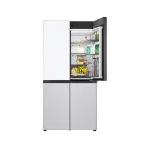 LG전자 디오스 AI 오브제컬렉션 양문형 냉장고 Fit & Max 609리터 1등급 M616MQR0M1 화이트/그레이 운송료상이(로켓)