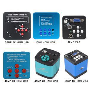 2K 수리 출력 칩 휴대폰 카메라 USB 현미경 비디오 HDMI 4K 동시 48MP 호환 돋보기 1080P 60FPS 산업