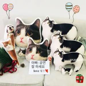 반려동물 쿠션제작 맞춤 3D입체 주문제작 강아지