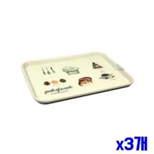 견고한 주방 쟁반 35x27x2xm x3개 주방트레이 트레이
