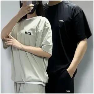 내셔널지오그래픽 R 카고 아이스 우븐 반팔 티셔츠 - 여름신상(남여공용)
