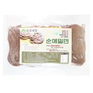 오곡대장 순메밀국수 500g, 수입산, 자가제면, 밀가루 없는 100%메밀면, 냉모밀, 온모밀, 들기름 막국수