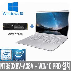 NT950XBV-A38A + WIN10PRO 설치 무선광+파우치 HM
