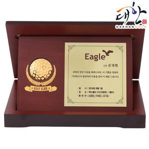 순금 골프 상패 7.5g 싱글패 이글패 홀인원패 메달리스트 롱기스트 대회 우승 기념 선물