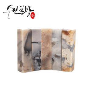 수인필방 고급 몽고석 낱개(5푼)-낙관돌,전각돌,전각재료,수업용돌,수제도장,도장만들기