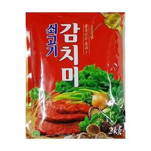 [제이큐]푸드) 대상 쇠고기 감치미 2kg(6ea)(1box)