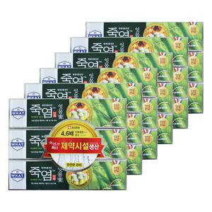 엘지 죽염 치약 잇몸고 120g 3입 6개