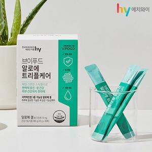 [에치와이] 브이푸드 알로에 트리플케어 20g x 30포 2박스+쇼핑백