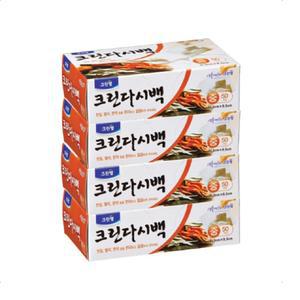 크린랩 멸치 국물백 육수 티백 일회용 다시백 50매 중형 x 4개