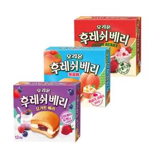 오리온 후레쉬베리336g 복숭아 딸기 요거트(총3개)