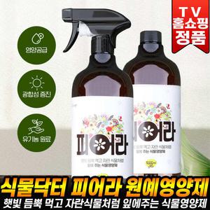 식물닥터 피어라 식물영양제 원예 화초 잎에주는 영양 비료