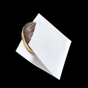 L형 화이트 도너츠 종이봉투 15cmX15cm 500매