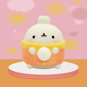 라이트 풍선부는 몰랑이 말랑이 스퀴시 피규어(색상랜덤)