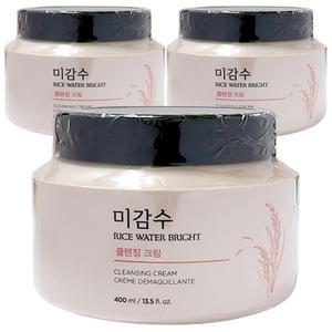 더페이스샵 미감수 브라이트 클렌징크림 400ml 3개