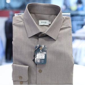 투톤 WOOL Like 셔츠 F1DS24306